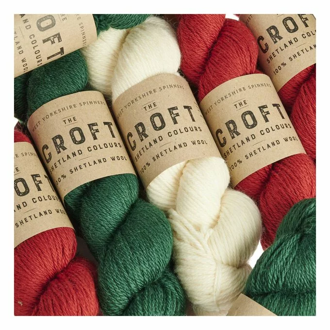 West Yorkshire Spinners Woodside Fair Isle Festive Blanket Kit 6 West Yorkshire Spinners Woodside Fair Isle Festive Blanket Kit - Image 4