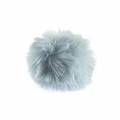 Trimits Light Blue Faux Fur Pom Pom 6cm
