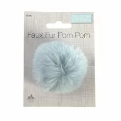 Trimits Light Blue Faux Fur Pom Pom 6cm 9 Trimits Light Blue Faux Fur Pom Pom 6cm -Cheap Christmas Crafts for Kids Store 662744 1003 4 Faux Fur Pom Pom Light Blue