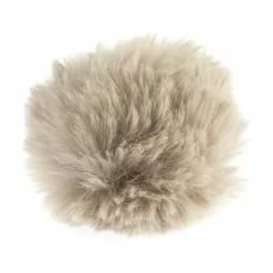 Trimits Natural Faux Fur Pom Pom 11cm